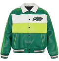 Handmade Men's Avirex Grand Slam Limited Edition Bomber Jacket Genuine Cowhide Leather