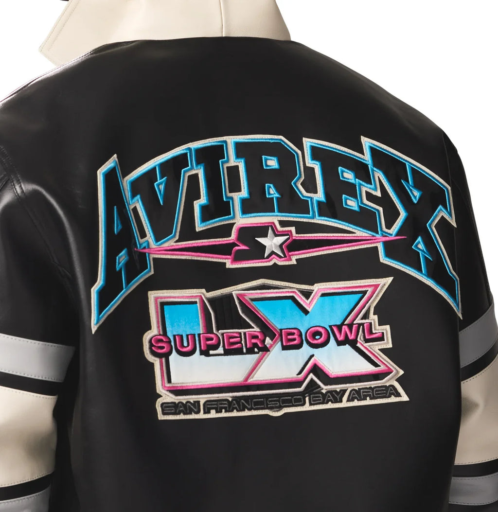 Avirex x Starter Super Bowl LX Leather Jacket – Premium Limited Edition NFL Jacket