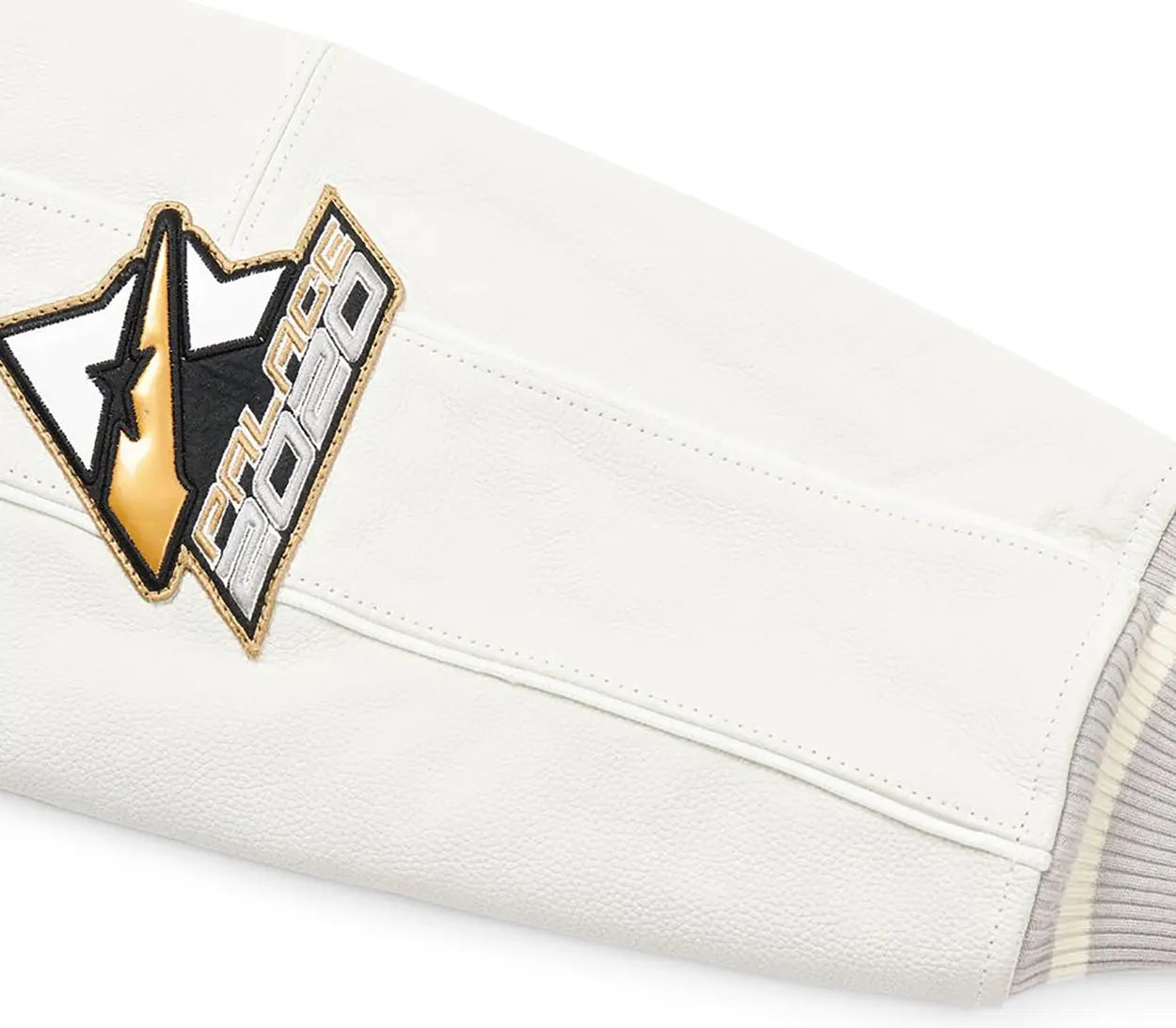 Handmade Men's Avirex x Palace No Snakes Limited Edition Bomber Jacket Genuine Cowhide Leather