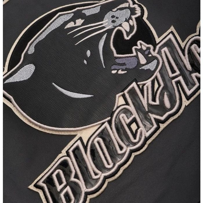 AVIREX A-2 Black Aces Leather Jacket | Classic Military Bomber Flight Jacket | Men’s Aviator Coat