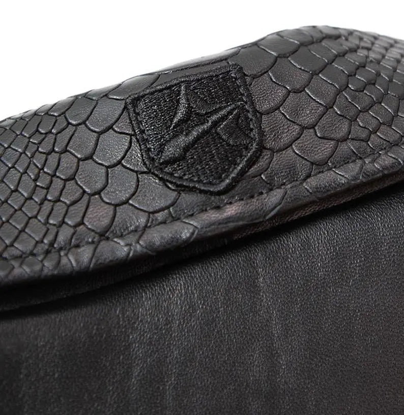 Handmade Avirex x Trapstar Black Bomber Jacket Lambskin Leather Limited Edition Men’s Flight Jacket