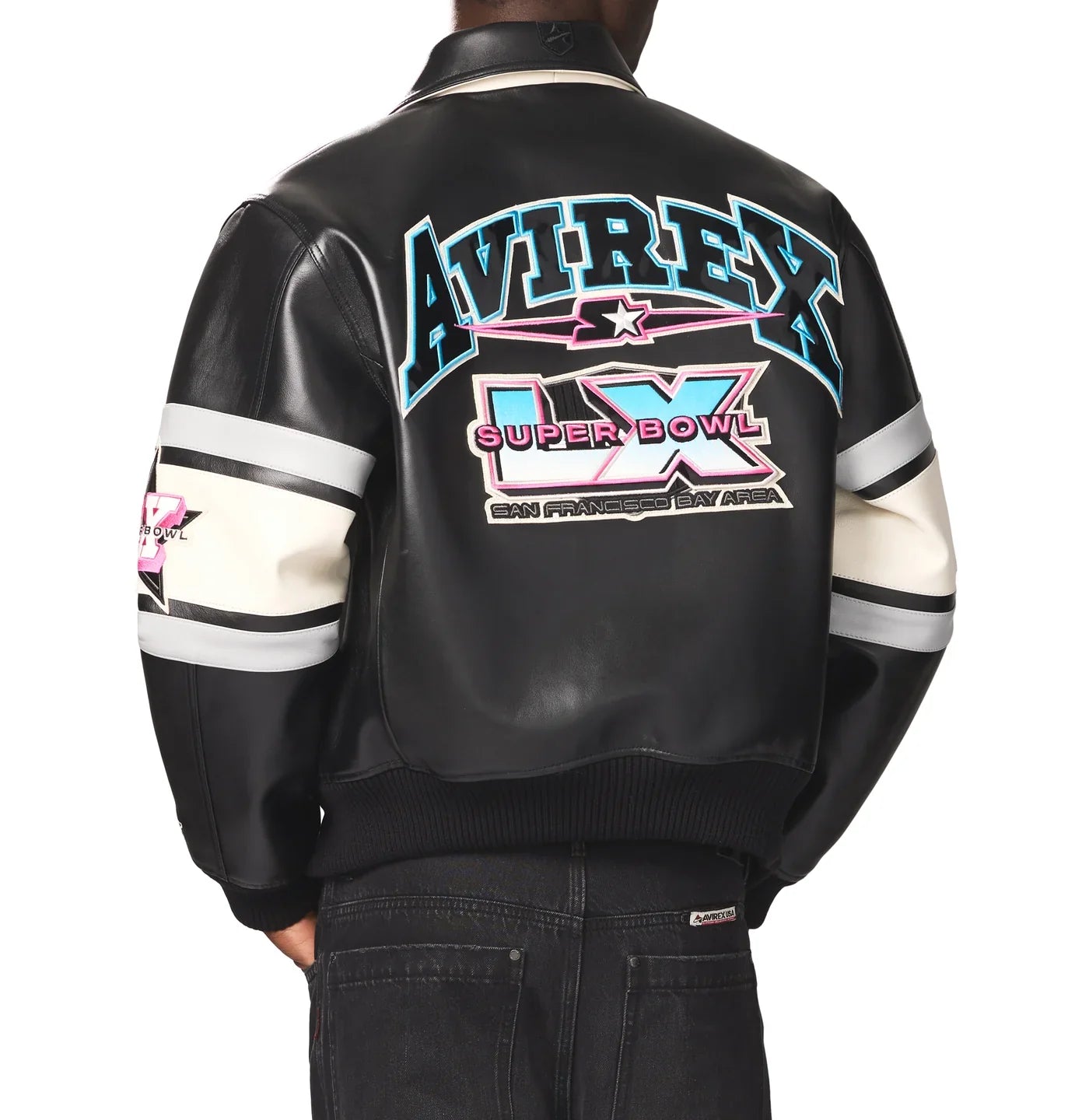 Avirex x Starter Super Bowl LX Leather Jacket – Premium Limited Edition NFL Jacket