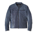 Harley Davidson Men’s Ombre Blue Triple Vent Performance Leather Jacket